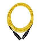 Cascha mikrofonski kabel Standard Line Microphone Cable (XLR), Yellow, 2m