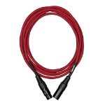 Cascha mikrofonski kabel Standard Line Microphone Cable (XLR), Red, 3m