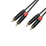Cascha kabel 2x Cinch (moški) na 2x Cinch (moški) 2m