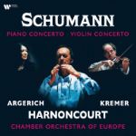 SCHUMANN:PIANO CONCERTO,VIOLIN CONCERTO/ARGERICH/KREMER/HARNONCOURT 2LP