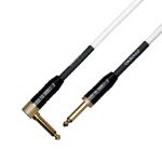 Cascha kitarski kabel Advanced Line Guitar Cable Curly, White, 6m