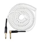 Cascha kitarski kabel Advanced Line Guitar Cable Curly, White, 6m