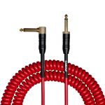 Cascha kitarski kabel Advanced Line Guitar Cable Curly, Red, 6m