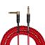 Cascha kitarski kabel Advanced Line Guitar Cable Curly, Red, 6m