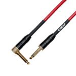 Cascha kitarski kabel Advanced Line Guitar Cable Curly, Red, 6m