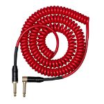 Cascha kitarski kabel Advanced Line Guitar Cable Curly, Red, 6m