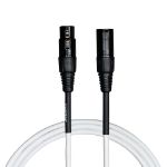 Cascha mikrofonski kabel Standard Line Microphone Cable (XLR), White, 3m