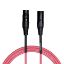 Cascha mikrofonski kabel Standard Line Microphone Cable (XLR), Pink, 2m