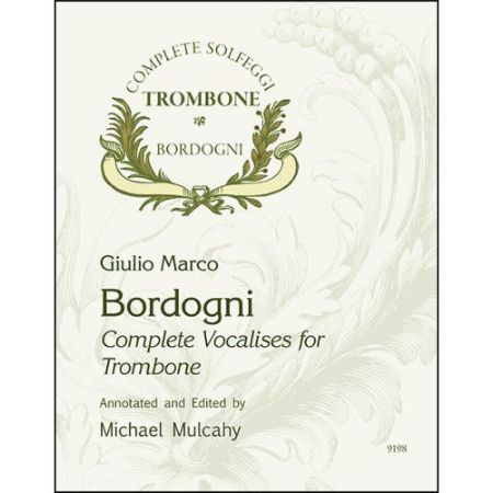 BORDOGNI:COMPLETE VOCALISES FOR TROMBONE