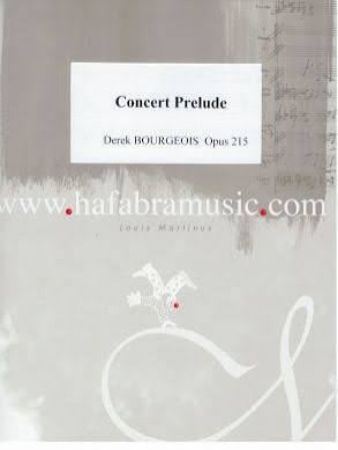 BOURGEOIS:CONCERT PRELUDE OP.215 EUPHONIUM AND PIANO